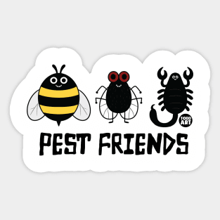 PEST FRIENDS Sticker